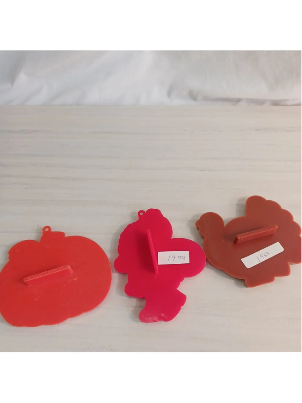 Vintage Hallmark Holiday Cookie Cutters Santa Turkey Pumpkin Plastic